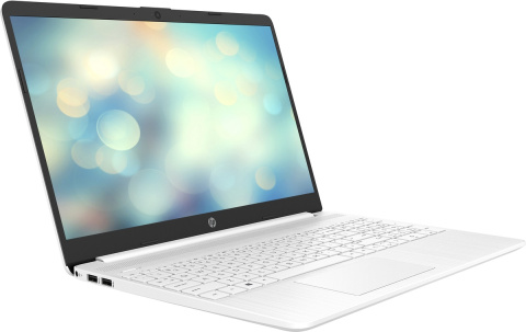 Biały HP 15 FullHD IPS Intel Pentium Silver N5030 4- rdzenie 8GB DDR4 256GB SSD NVMe Windows 11