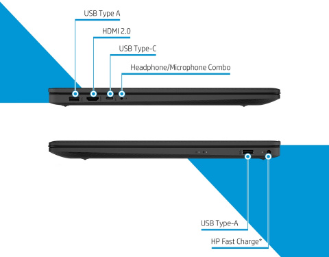 HP 17 FullHD IPS Intel Core i5-1235U 10-rdzeni 8GB DDR4 512GB SSD NVMe NVIDIA GeForce MX550 2GB