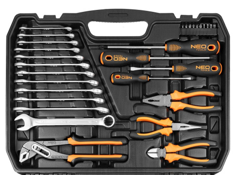 10-196 ZESTAW NARZĘDZI 122 ELEMENTY NEO TOOLS