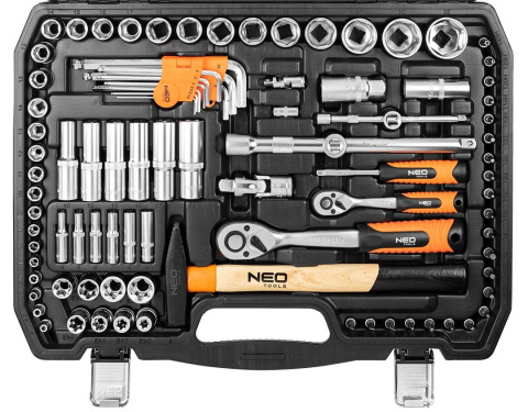 10-196 ZESTAW NARZĘDZI 122 ELEMENTY NEO TOOLS