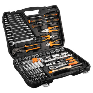 10-196 ZESTAW NARZĘDZI 122 ELEMENTY NEO TOOLS