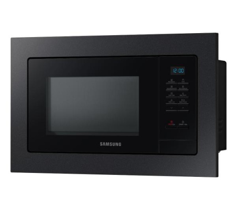 Samsung MG23A7013CB, Kuchenka mikrofalowa do zabudowy z grillem, 23 l