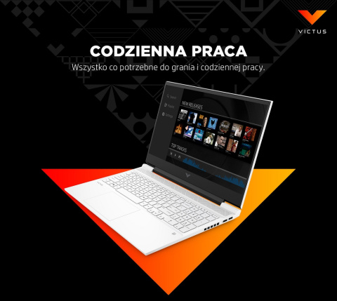 HP Victus 16 FullHD IPS 144Hz Intel Core i7-12700H 14-rdzeni 16GB DDR5 512GB SSD NVMe NVIDIA GeForce RTX 3050 Ti 4GB Windows 11