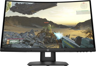 Monitor HP X24c Gaming Curved 23.6 cali FullHD 1920x1080 144Hz HDMI DisplayPort VESA 9FM22AA