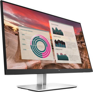 Monitor HP E27u G4 QHD USB-C IPS 27 cali 2560x1440 HDMI DisplayPort USB Type-C pivot VESA 189T3AA