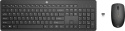 Bezprzewodowa klawiatura i mysz HP Combo 235 czarna 1Y4D0AA