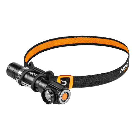 99-026 LATARKA CZOŁOWA AKUMULATOROWA USB 800 LM CREE XML-T6 LED NEO TOOLS