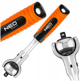 08-540 GRZECHOTKA 1/4", 360°, 72T NEO TOOLS