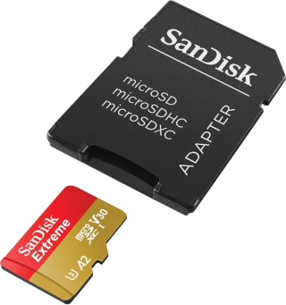 Karta pamięci SanDisk Extreme microSDXC 128GB 190MB/s + adapter