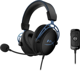 Słuchawki gamingowe HyperX Cloud Alpha S HX Blue 4P5L3AA