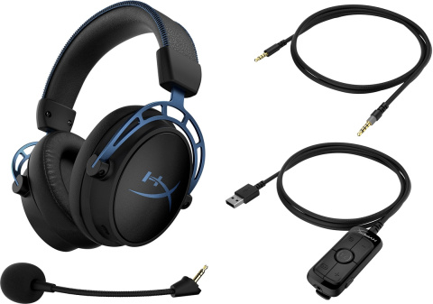 Słuchawki gamingowe HyperX Cloud Alpha S HX Blue 4P5L3AA