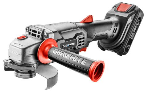 58GE130 SZLIFIERKA KATOWA AKUMULATOROWA ENERGY+ 125MM GRAPHITE