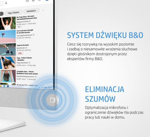 AiO HP Pavilion 24 FullHD IPS AMD Ryzen 5 5500U 6-rdzeni 16GB DDR4 512GB SSD NVMe Windows 11 +klawiatura i mysz