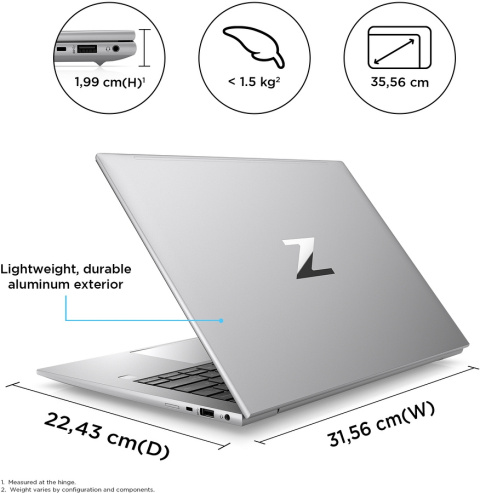 HP ZBook Firefly 14 G9 WUXGA IPS Intel Core i5-1240P 12-rdzeni 16GB DDR5 512GB SSD Windows 10 Pro 69Q69EA