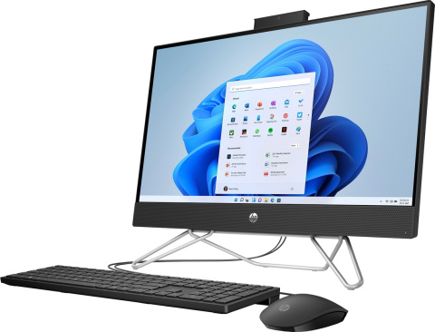 AiO HP 24 FullHD IPS Intel Pentium J5040 4-rdzenie 8GB DDR4 512GB SSD NVMe Windows 11 +klawiatura i mysz