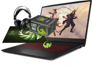 MSI Katana GF76 12UD 17 FHD IPS 144Hz Intel i5-12450H 8-rdzeni 16GB DDR4 512GB SSD NVMe NVIDIA GeForce RTX 3050 Ti 4GB+LOOT BOX