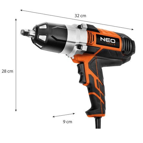 04-720 KLUCZ UDAROWY 1020W, 950 NM NEO TOOLS