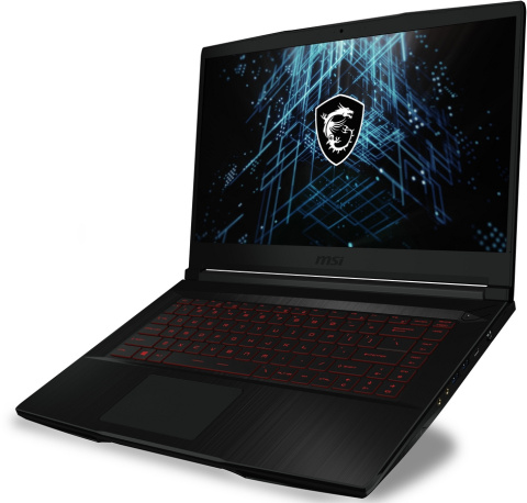 MSI Thin GF63 15 12VE-264PL FullHD IPS 144Hz Intel i5-12450H 8-rdzeni 16GB DDR4 512GB SSD NVMe NVIDIA GeForce RTX 4050 6GB Win11