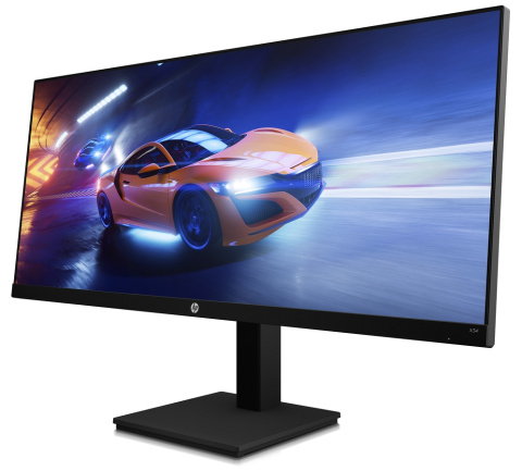 Monitor HP X34 Gaming 34 cali UWQHD 3440x1440 IPS 165Hz HDMI DisplayPort VESA 2V7W6E9