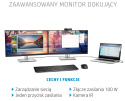 Monitor HP E24d G4 USB-C Docking FullHD IPS 23.8 cali 1920x1080 HDMI DisplayPort Power Delivery 100W VESA PIVOT kamera 6PA50A4