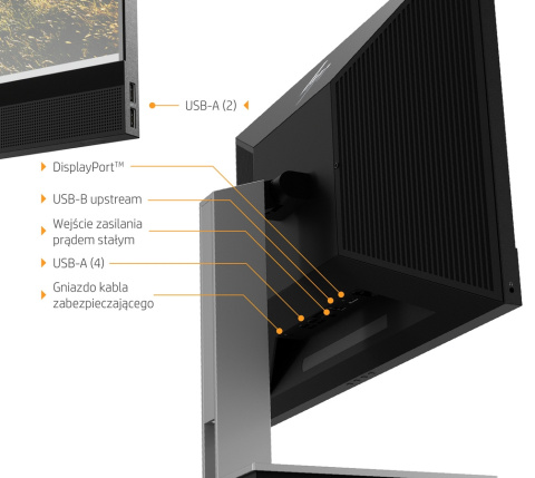 Monitor HP Mini-in-One 24 FullHD IPS DisplayPort USB 7AX23AA - OUTLET