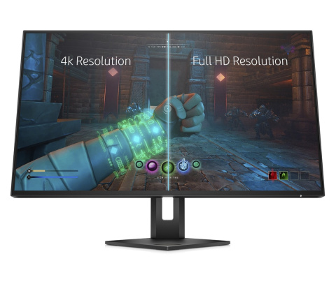 Monitor HP Omen 27u 4K Gaming UltraHD IPS 144Hz HDR 27 cali 3840x2160 HDMI DisplayPort USB Type-C 3G6W0E9