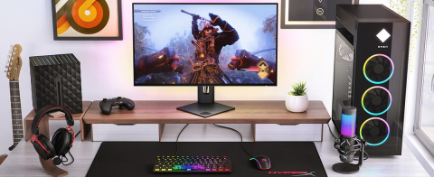 Monitor HP Omen 27u 4K Gaming UltraHD IPS 144Hz HDR 27 cali 3840x2160 HDMI DisplayPort USB Type-C 3G6W0E9