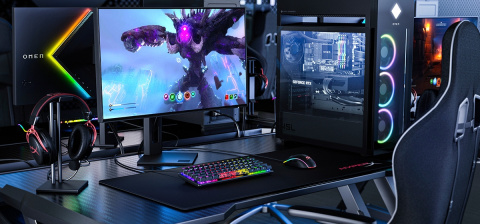 Monitor HP Omen 27u 4K Gaming UltraHD IPS 144Hz HDR 27 cali 3840x2160 HDMI DisplayPort USB Type-C 3G6W0E9