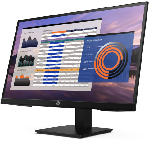 Monitor HP P27h G4 FullHD IPS 27 cali 1920x1080 HDMI DisplayPort VGA VESA PIVOT 75Hz 7VH95AS