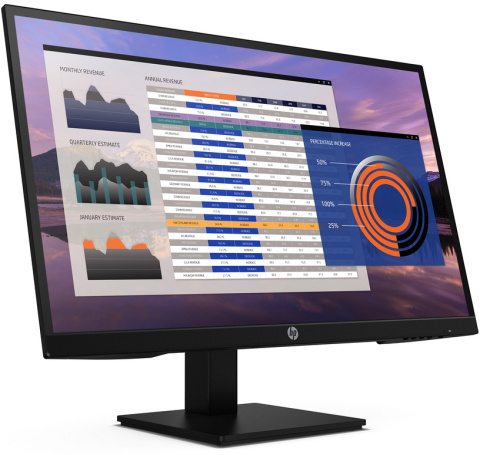 Monitor HP P27h G4 FullHD IPS 27 cali 1920x1080 HDMI DisplayPort VGA VESA PIVOT 75Hz 7VH95AT