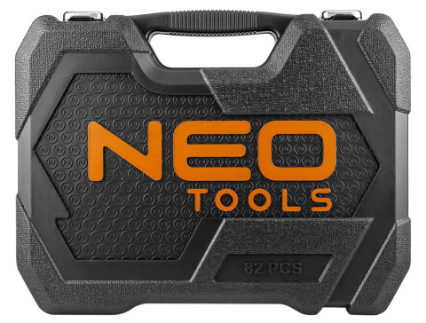 10-059 KLUCZE NASADOWE 1/2", 1/4" , ZESTAW 82 SZT., CRV NEO TOOLS