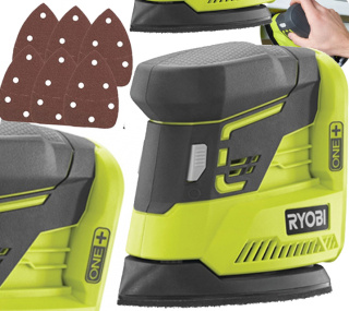 R18PS-0 Szlifierka oscylacyjna 18V Ryobi GRATIS OŁÓWEK