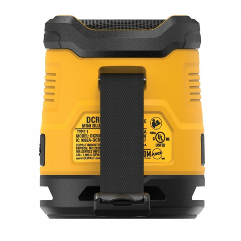 DCR009-XJ Przenośny głośnik budowlany 5W, Bluetooth DeWalt