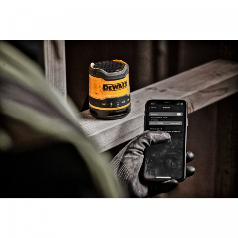 DCR009-XJ Przenośny głośnik budowlany 5W, Bluetooth DeWalt