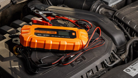 11-893-1 PROSTOWNIK AUTOMATYCZNY 10A/160W, 3-200AH, DO AKUMULATORÓW KWASOWYCH/AGM/GEL NEO TOOLS