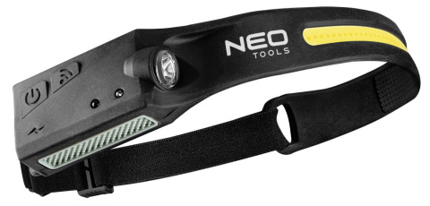 99-097 LATARKA CZOŁOWA LED BELT 2 W 1 NEO TOOLS