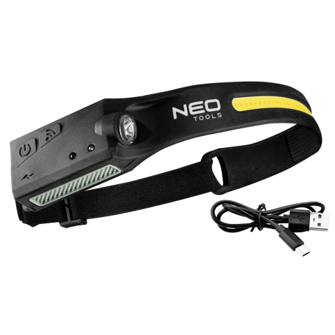 99-097 LATARKA CZOŁOWA LED BELT 2 W 1 NEO TOOLS