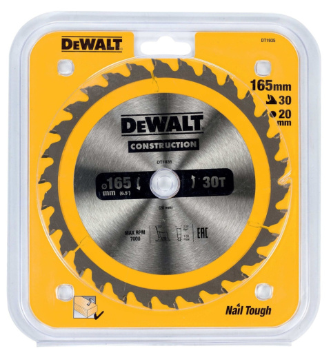 DT1935-QZ Tarcza do cięcia DEWALT