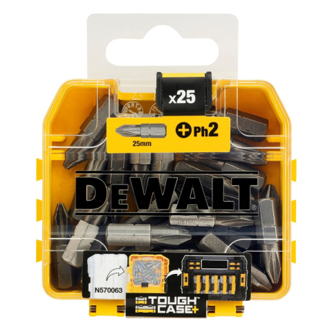 DEWALT DT71522-QZ ZESTAW BITÓW KOŃCÓWKI 25x PH2