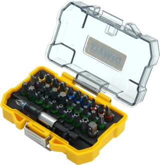 DT7969M-QZ Zestaw Bitów Śrubokrętów, Wielokolorowy, 32 szt. Dewalt