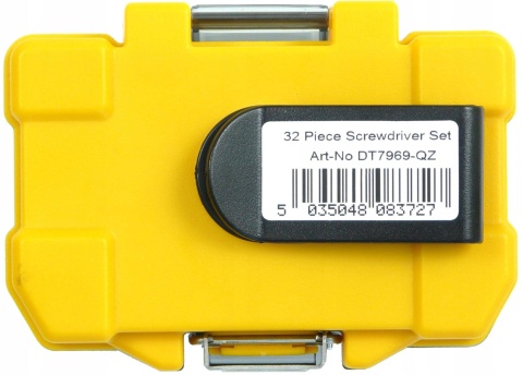 DT7969M-QZ Zestaw Bitów Śrubokrętów, Wielokolorowy, 32 szt. Dewalt