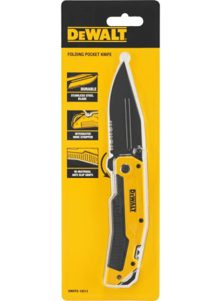 DeWalt nóż kieszonkowy składany DWHT0-10313 82mm