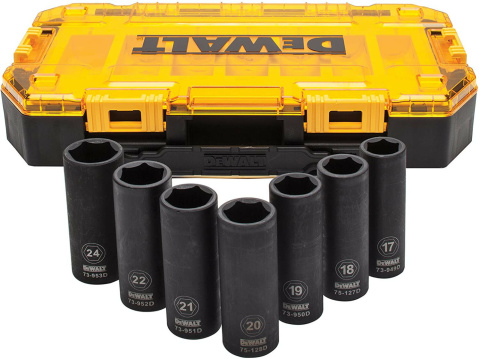 DWMT74737-0 Zestaw nasadek udarowych DEWALT