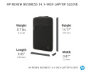 Torba etui na laptopa ultrabook HP Renew Business 14.1" Laptop Sleeve 3E2U7AA