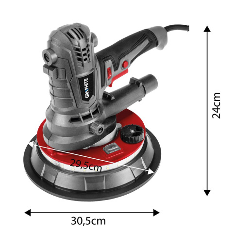 59G263 SZLIFIERKA DO GIPSU 900W, 180 MM, LED GRAPHITE