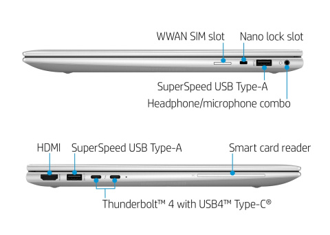 2w1 HP EliteBook x360 1040 G9 14 WUXGA IPS Intel Core i5-1235U 10-rdzeni 16GB DDR5 512GB SSD NVMe Windows 10 Pro