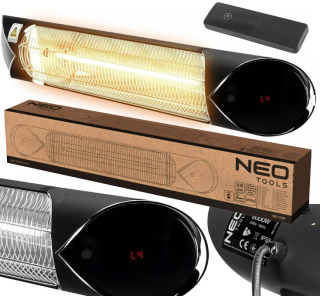 90-039 Przemysłowy promiennik do zastosowania na zewnątrz, element grzejny carbon infrared heating lamp NEO