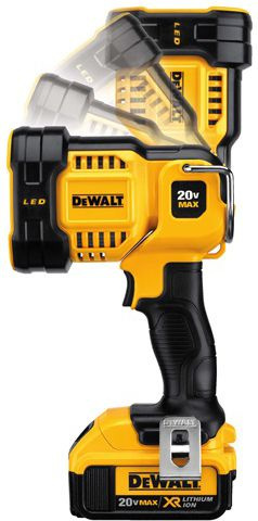 DCL043-XJ Akumulatorowa latarka reflektor Led 18V XR Li-Ion DeWalt