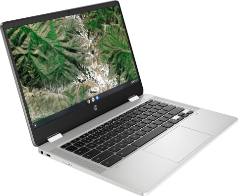 Dotykowy 2w1 HP Chromebook x360 14a FullHD IPS Intel Pentium Silver N5030 4-rdzenie 4GB LPDDR4 128GB SSD Chrome OS