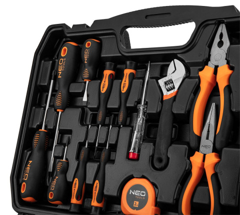 10-202 ZESTAW NARZĘDZI 88 ELEMENTÓW NEO TOOLS